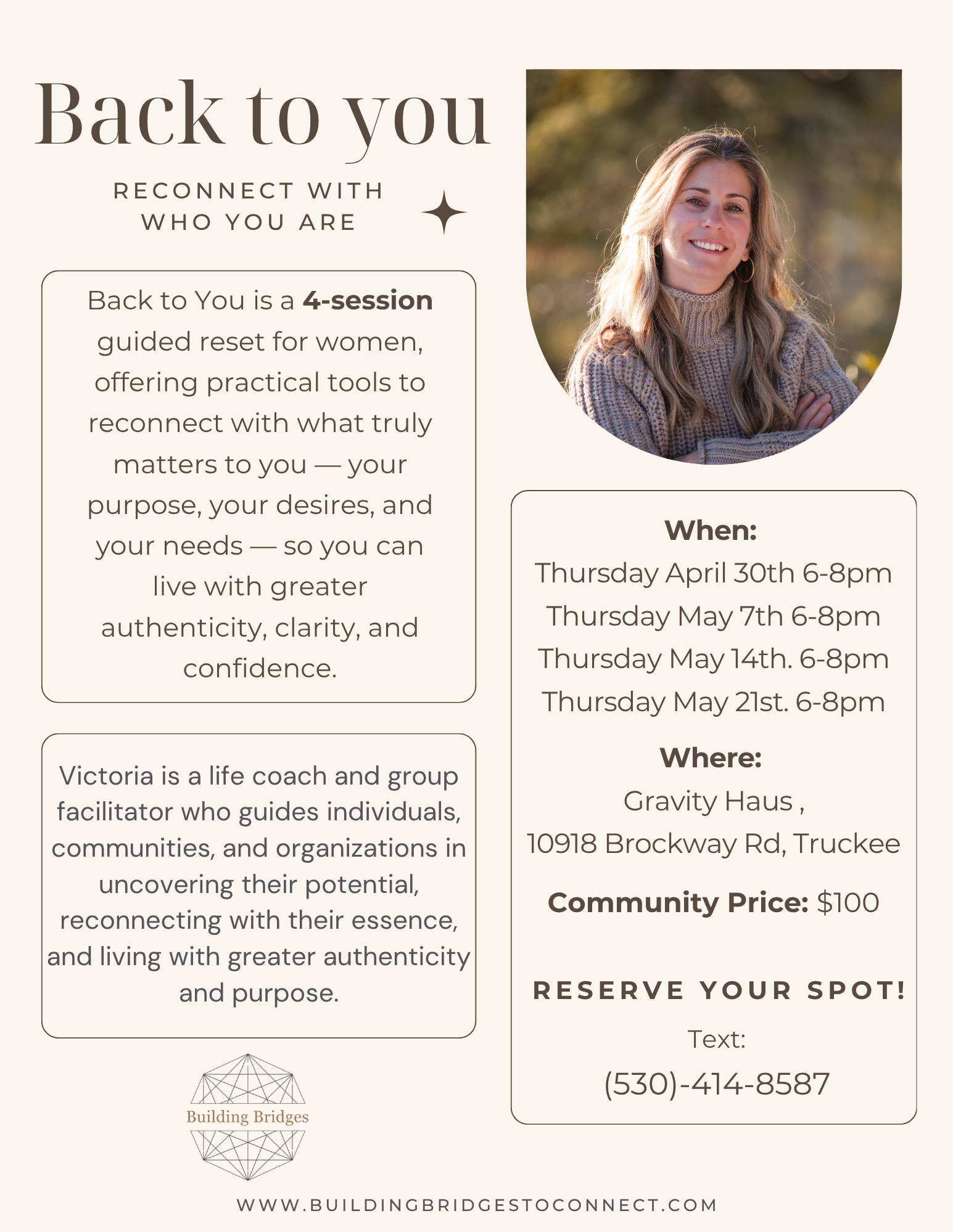 Back to You: Reconnect with who you are