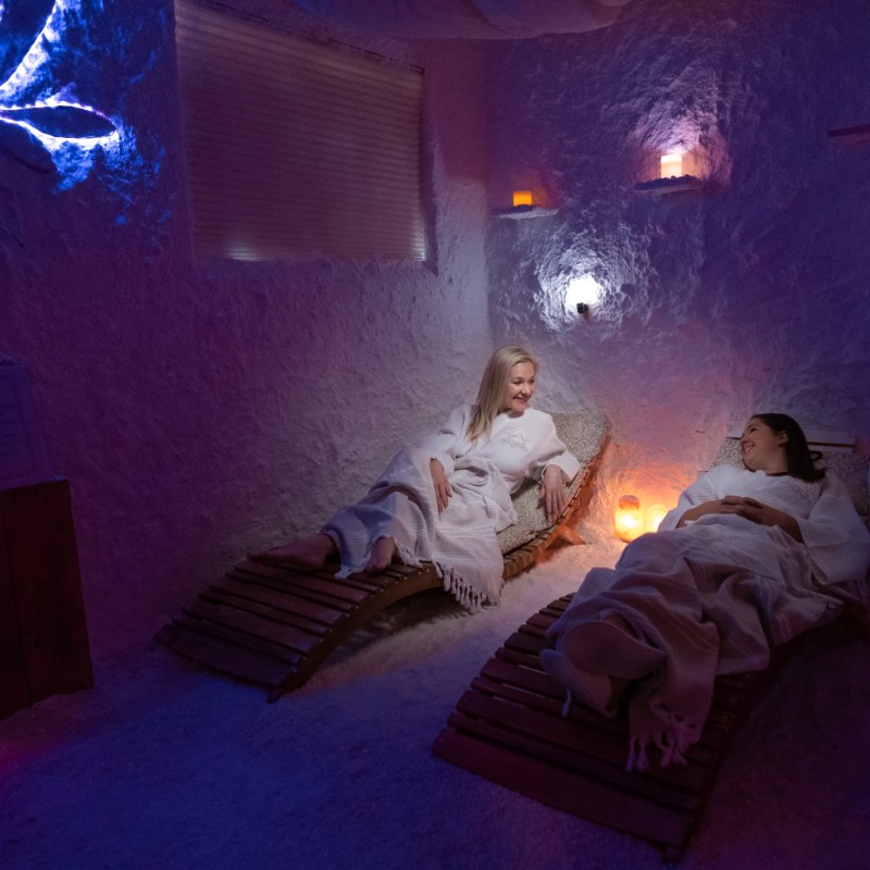 Halo Therapy, Salt Room